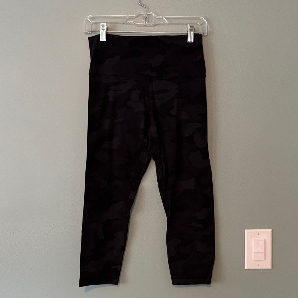 lululemon athletica Align Black Camo Leggings - High Waist